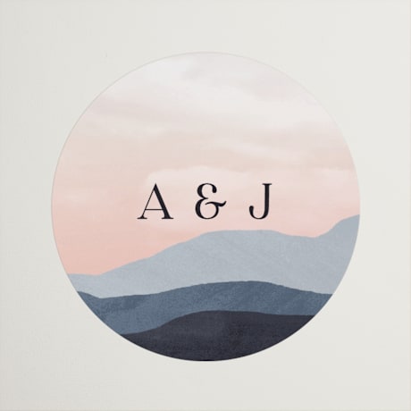 Wedding Favor Stickers