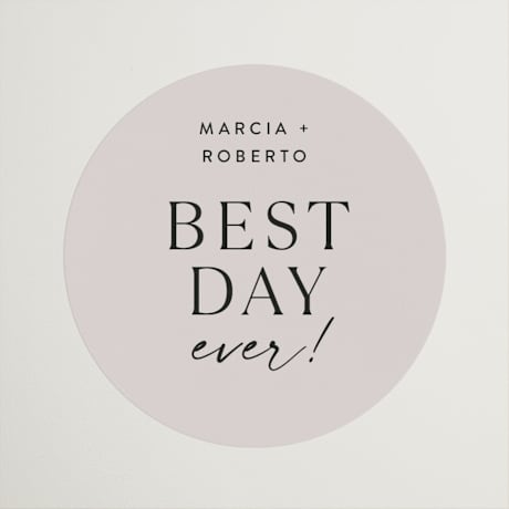 Wedding Favor Stickers