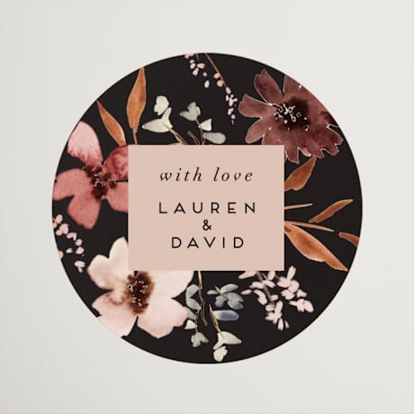 Wedding Favor Stickers