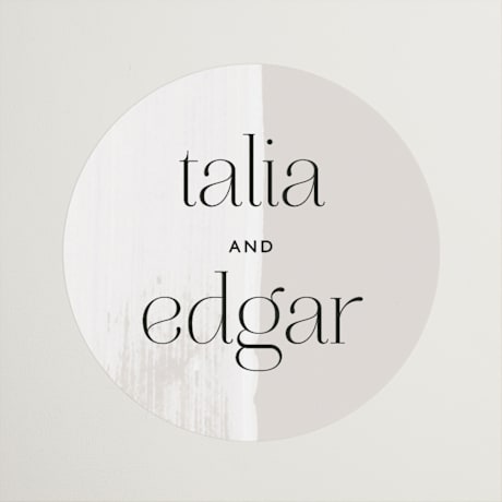 Wedding Favor Stickers