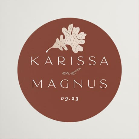 Wedding Favor Stickers