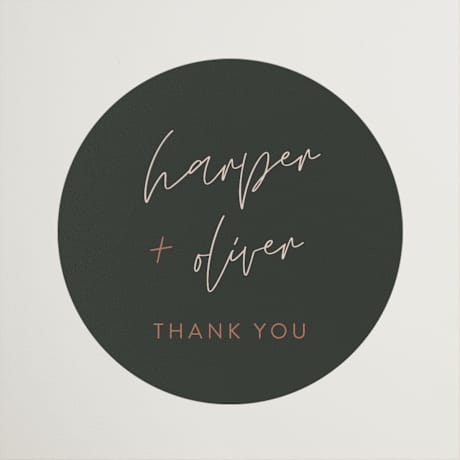 Wedding Favor Stickers