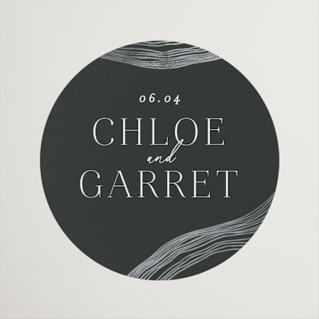 Wedding Favor Stickers