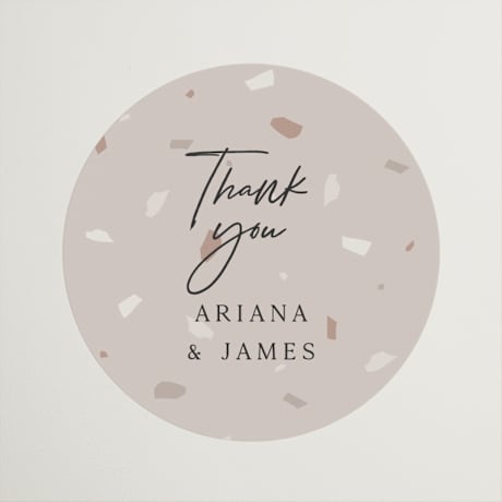 Wedding Favor Stickers