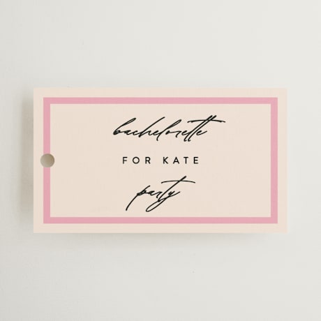Bachelorette Party Favor Tags