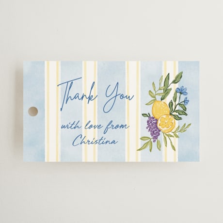 Bridal Shower Favor Tags