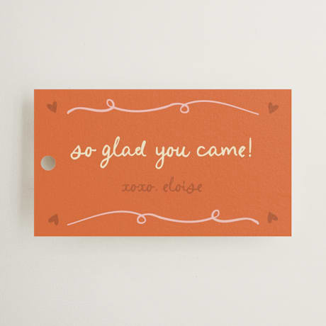 Bridal Shower Favor Tags