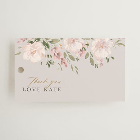 Bridal Shower Favor Tags