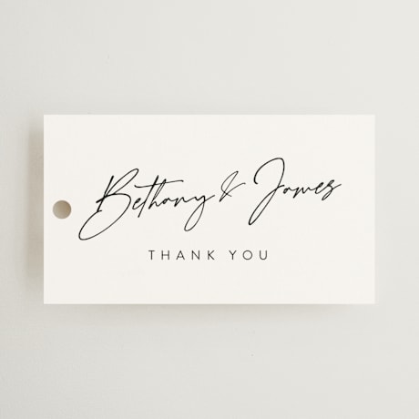 Bridal Shower Favor Tags