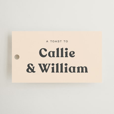 Bridal Shower Favor Tags