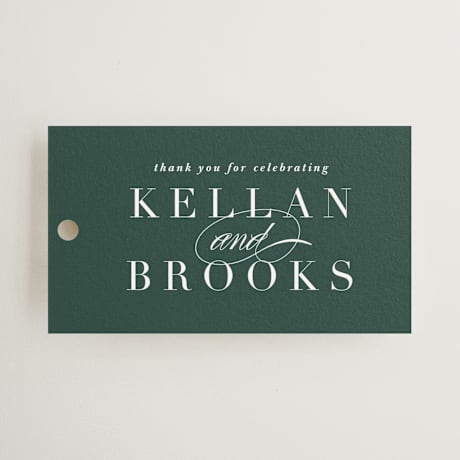 Bridal Shower Favor Tags