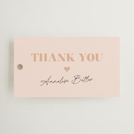 Bridal Shower Favor Tags