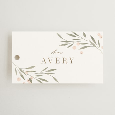 Bridal Shower Favor Tags