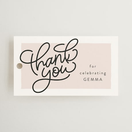 Bridal Shower Favor Tags