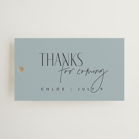 Bridal Shower Favor Tags