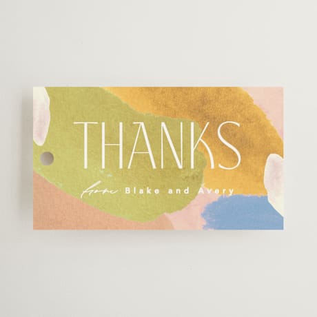 Bridal Shower Favor Tags