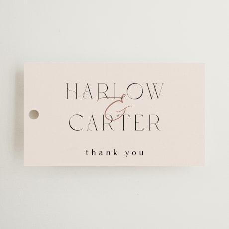 Bridal Shower Favor Tags