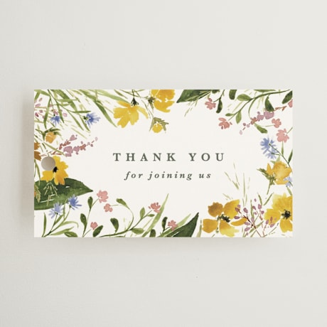 Bridal Shower Favor Tags