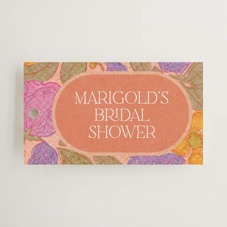 Bridal Shower Favor Tags