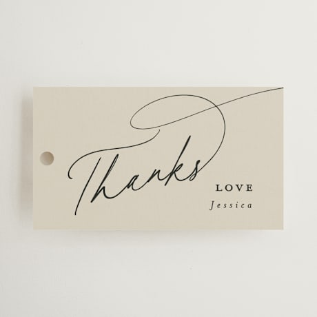 Bridal Shower Favor Tags