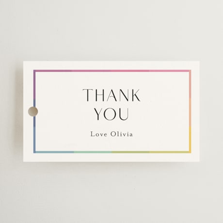 Bridal Shower Favor Tags