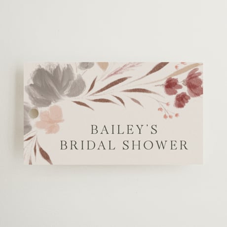 Bridal Shower Favor Tags