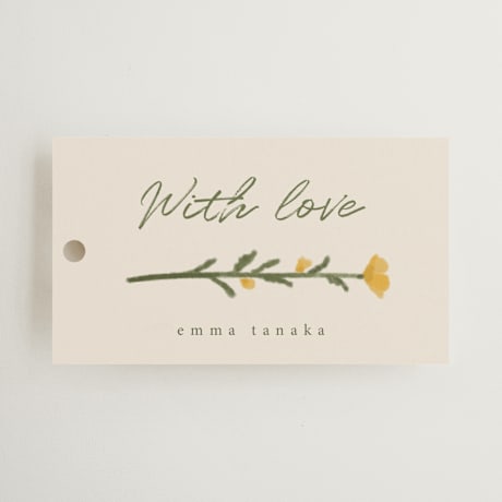 Bridal Shower Favor Tags