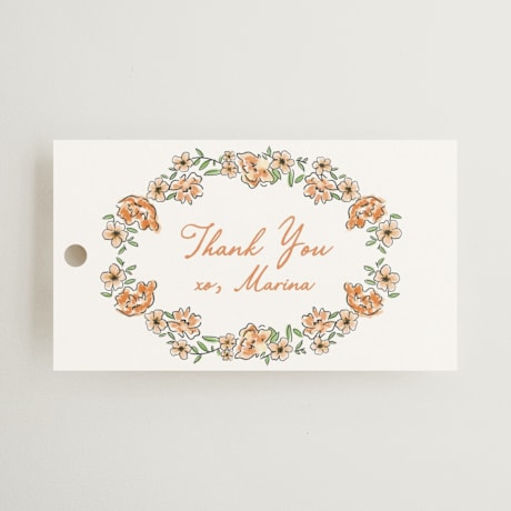 Bridal Shower Favor Tags