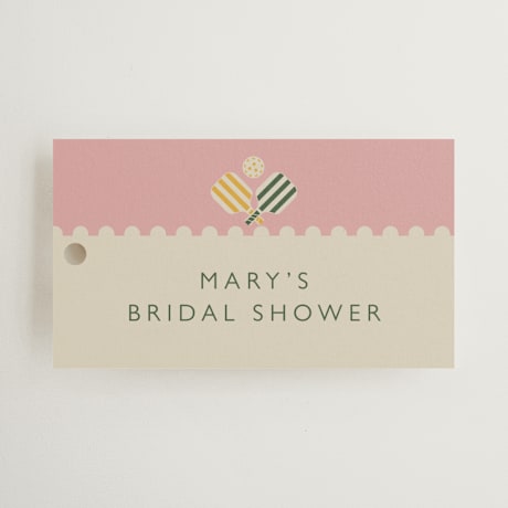 Bridal Shower Favor Tags