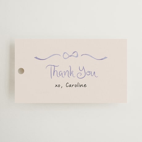 Bridal Shower Favor Tags