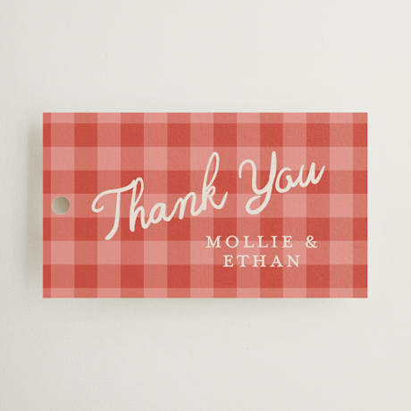 Bridal Shower Favor Tags