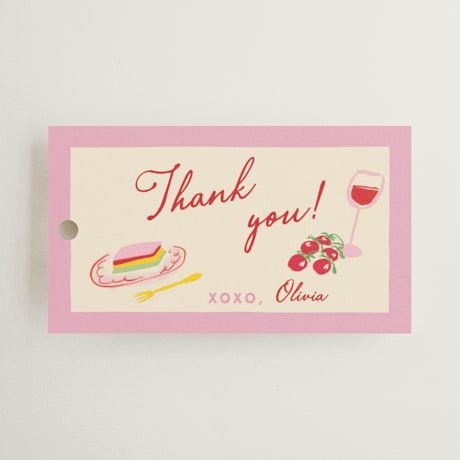 Bridal Shower Favor Tags