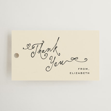 Bridal Shower Favor Tags