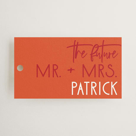 Engagement Party Favor Tags