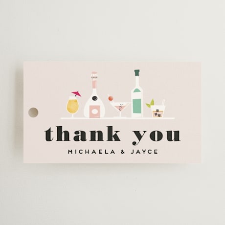 Engagement Party Favor Tags