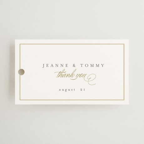 Engagement Party Favor Tags