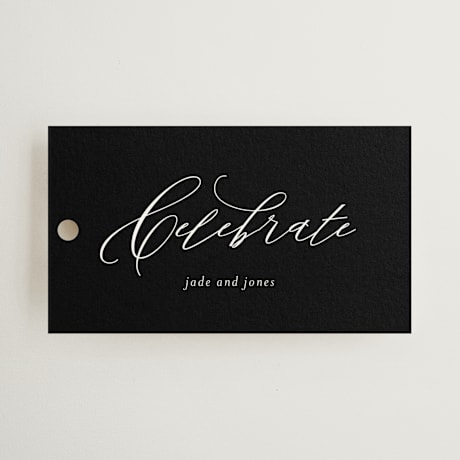 Engagement Party Favor Tags