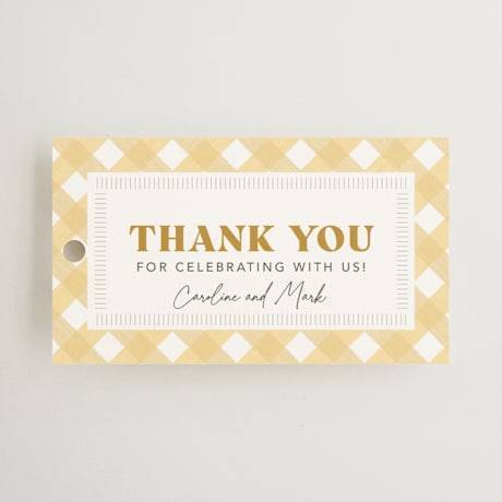 Engagement Party Favor Tags