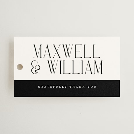 Engagement Party Favor Tags