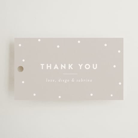 Engagement Party Favor Tags