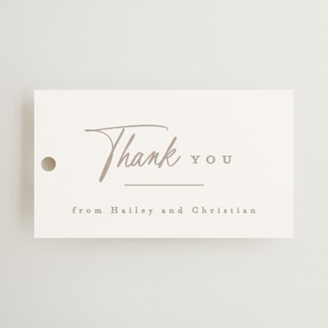 Engagement Party Favor Tags