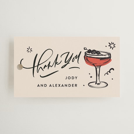 Engagement Party Favor Tags