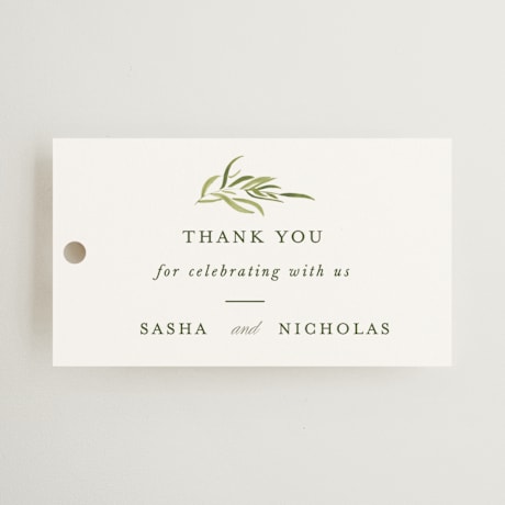 Rehearsal Dinner Favor Tags