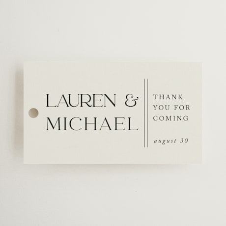 Rehearsal Dinner Favor Tags