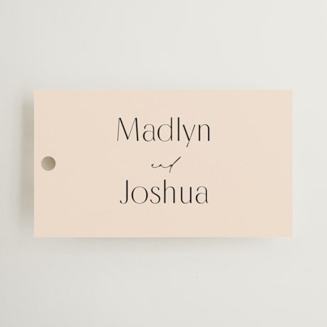 Rehearsal Dinner Favor Tags