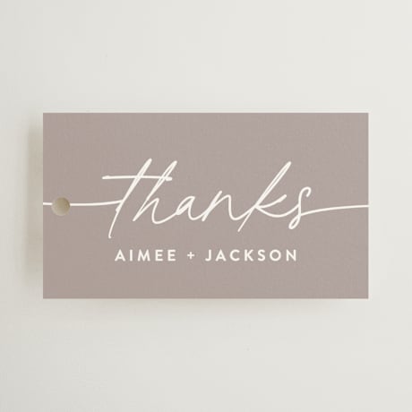 Rehearsal Dinner Favor Tags