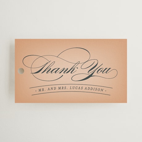 Wedding Favor Tags