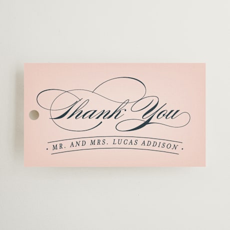 Wedding Favor Tags