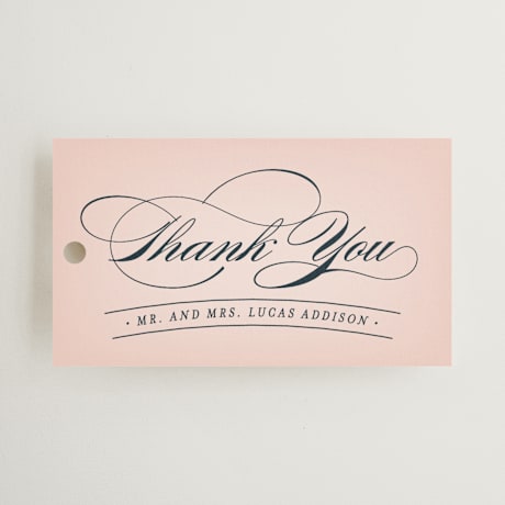 Wedding Favor Tags