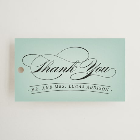 Wedding Favor Tags